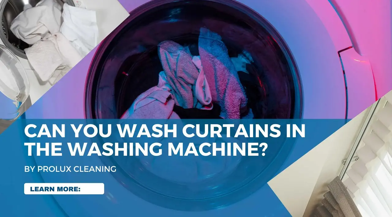 Can you wash curtains in the washing machine banner