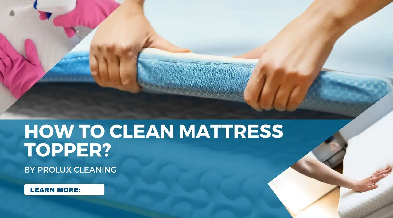 How to clean mattress topper banner