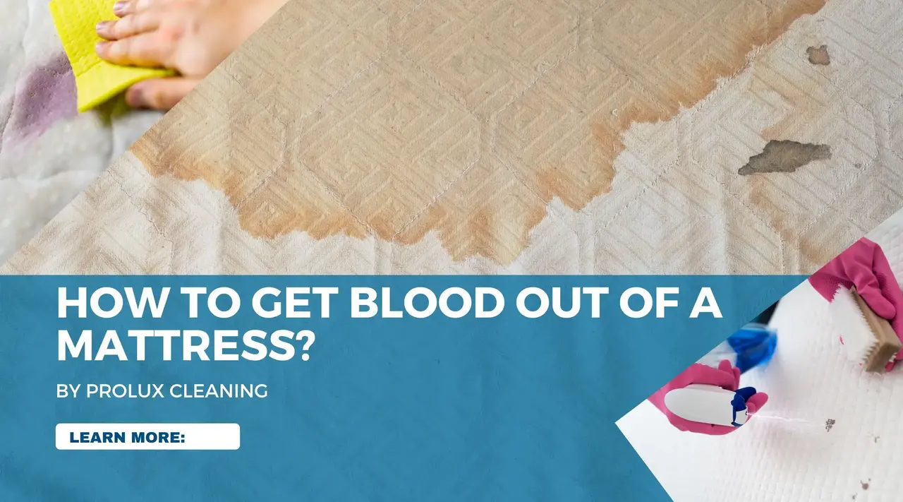 How to get blood out of a mattress banner