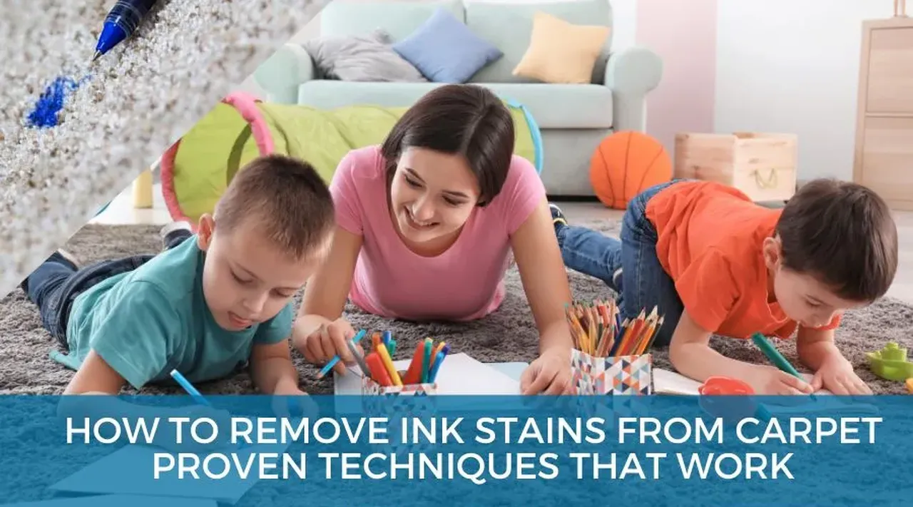 How to Remove Ink Stains from Carpet Proven