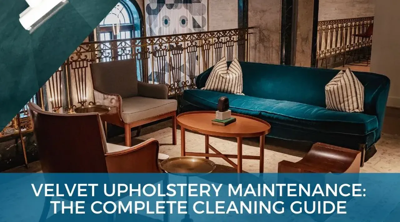 Velvet Upholstery Maintenance The Complete Cleaning Guide